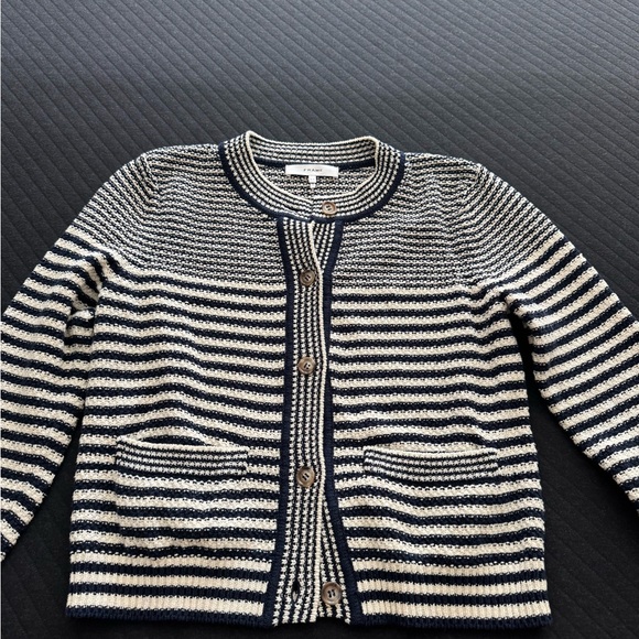 Frame striped cardigan Size small - Picture 1 of 7